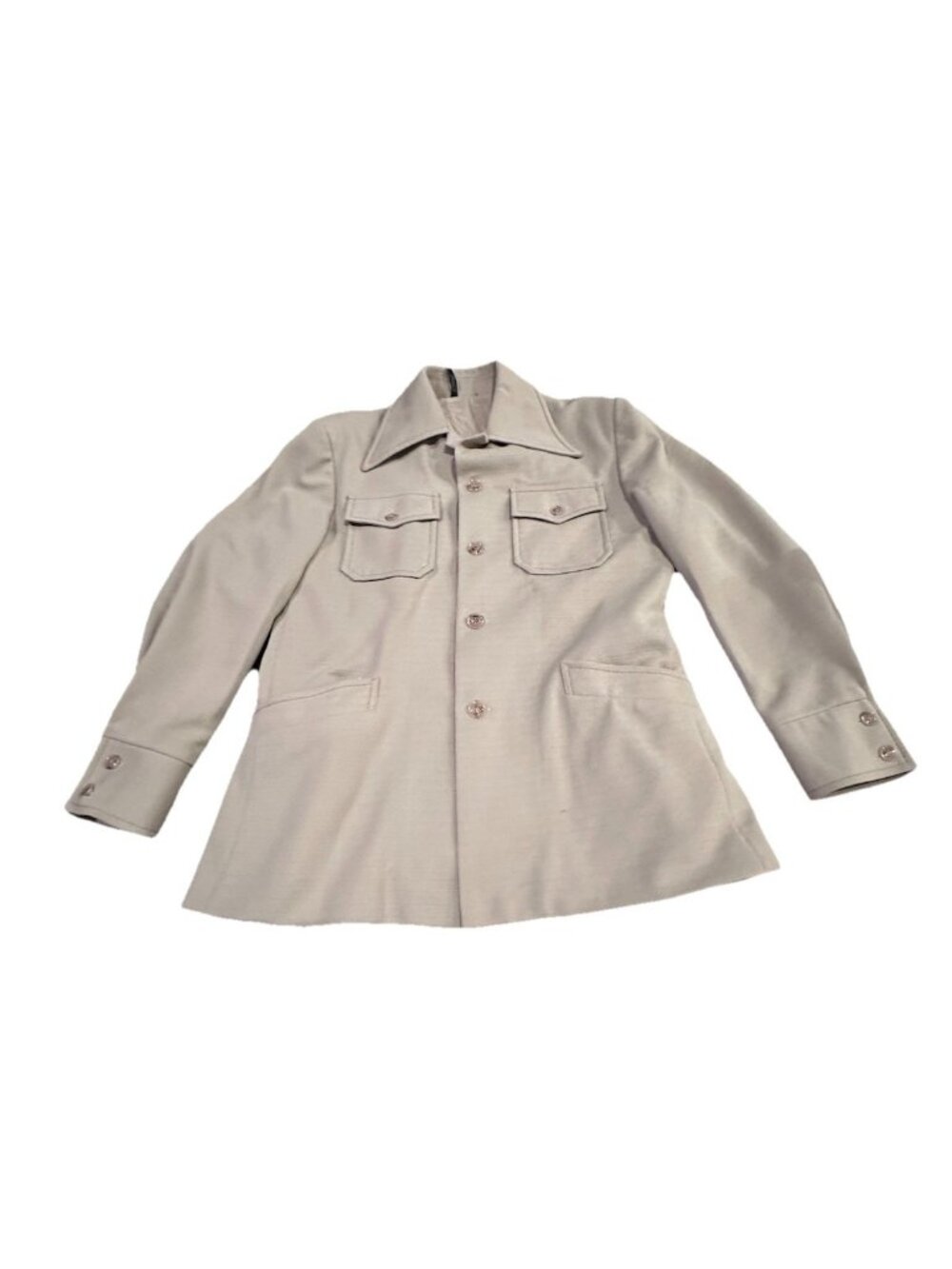 Nulook Fashion Men's Vintage Light Weight Tan  Jacket